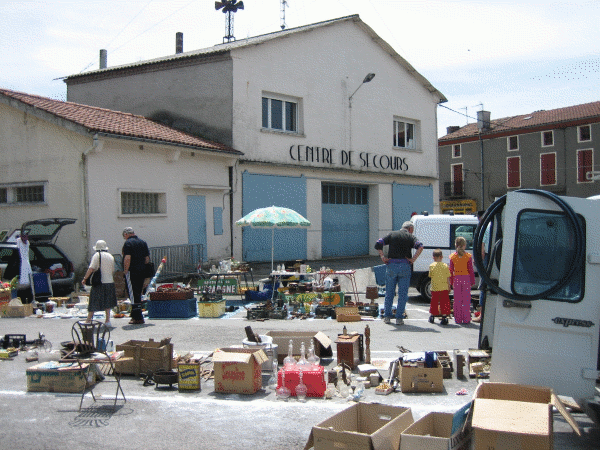 Centre de secours.