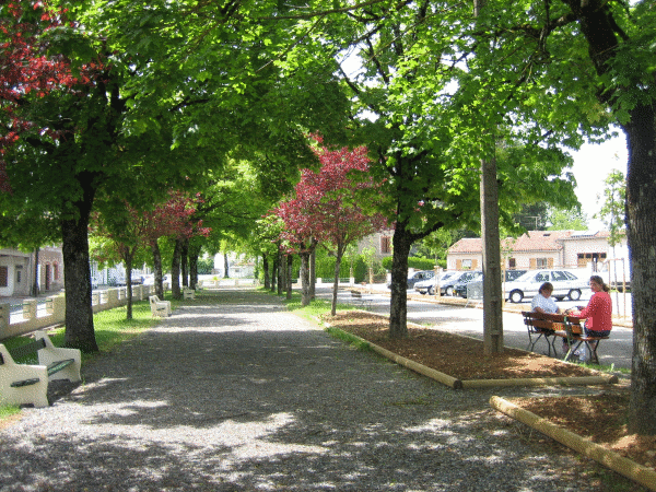 Place de la gare.