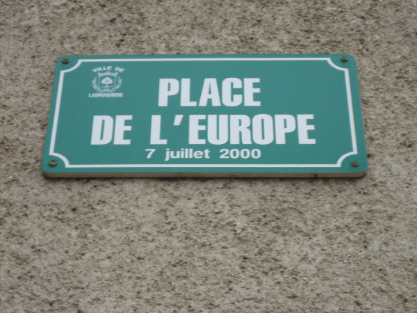 Place de l'Europe.