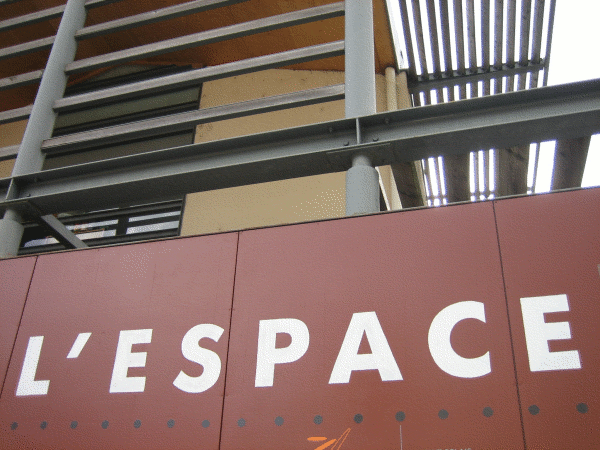 L'espace.