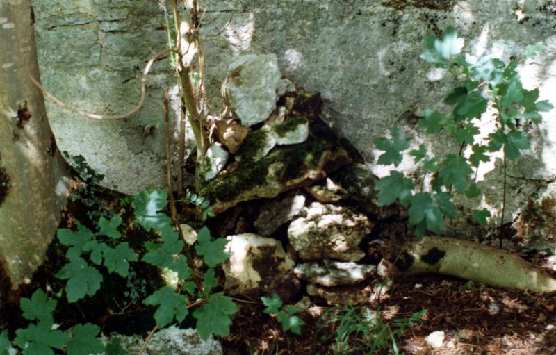 sculpture 86 abandonnée.