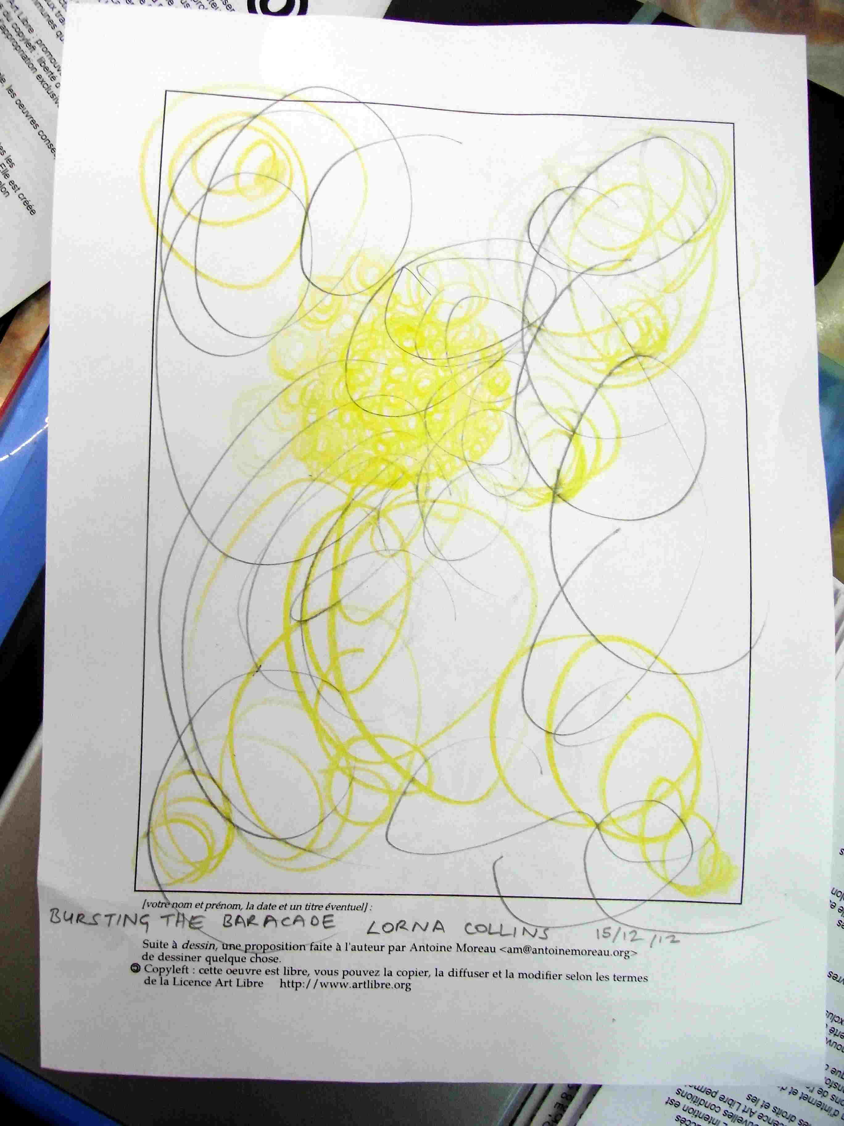 Lorna Collins Making drawing Making Sense 1st step