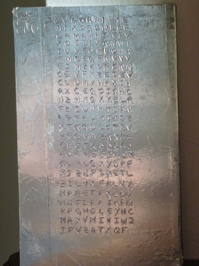 sculpture confi&eacute;e 923